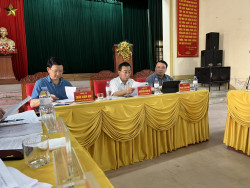 Hình ảnh: Đồng chí Nguyễn Văn Đệ, Phó chủ tịch UBND tỉnh chủ trì cuộc hợp vào ngày 28/3/2024 về kết quả kiểm tra chống khai thác IUU